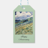 サンレミーバイビンセントヴァンゴッホからの風景 ギフトタグ (正面)