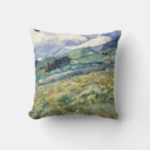 サンレミーバイビンセントヴァンゴッホからの風景 クッション (正面)