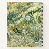 サンレミーバイビンセントヴァンゴッホからの風景 ノートブック (裏面)