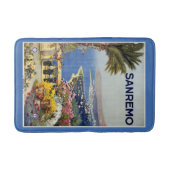 サンレモイタリアヴィンテージトラベルバスマット バスマット (正面)