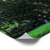 サンレモ中央公園湖のボート ポスター (角)