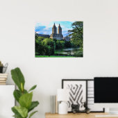 サンレモ中央公園湖のボート ポスター (ホームオフィス)