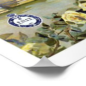 "サンレモ,イタリア"ヴィンテージ旅行ポスター ポスター (角)