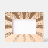 サンレースのようバースト レーザー彫刻フレーム (正面)