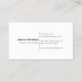 サンロゴモノグラム 名刺 (裏面)