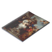 サンロザリアの戴冠式byアンソニー・ヴァン・ダイク ノートブック (左側)