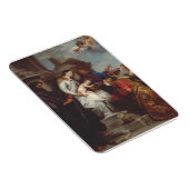 サンロザリアの戴冠式byアンソニー・ヴァン・ダイク マグネット (右側)