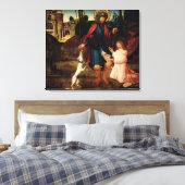 サンロックの癒し キャンバスプリント (インサイチュ (寝室))