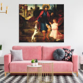 サンロックの癒し キャンバスプリント (インサイチュ (リビング))