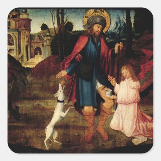 サンロックの癒し スクエアシール (正面)