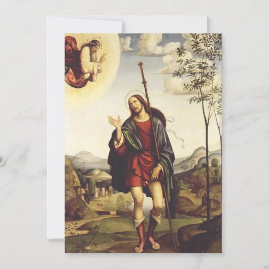 サンロッチバイフランチェスコフランシア 招待状 (正面)