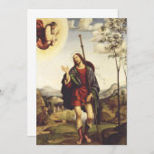 サンロッチバイフランチェスコフランシア 招待状 (正面/裏面)