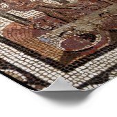 サンロマン・アン・ガル産のブドウを踏む ポスター (角)