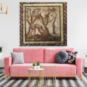 サンロマン・アン・ガル産ブドウの収穫 キャンバスプリント (インサイチュ (リビング))