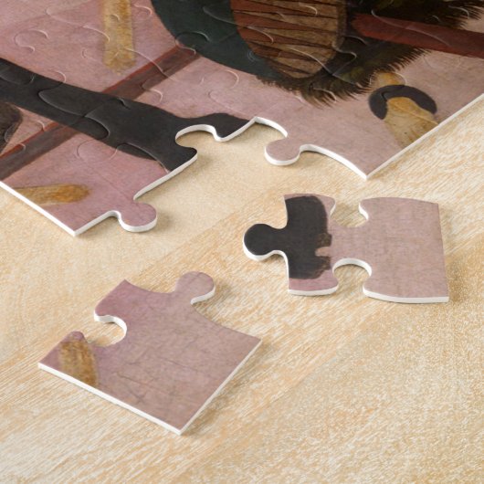 サンロマーノの戦絵画い ジグソーパズル (側面)