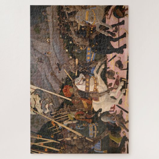サンロマーノの戦絵画い ジグソーパズル (縦)