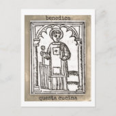 サンロレンソは、この台所を賛美します ポストカード (正面)