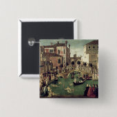 サンロレンソ橋の十字の奇跡 缶バッジ (正面&裏面)