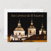 サンロレンソde El Escorial修道院、Nigのスペイン ポストカード (正面/裏面)