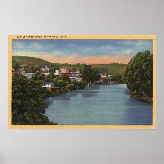 サンロレンツォリバービューオブシティ ポスター (正面)