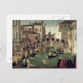 サンロレンツォ橋の十字架の奇跡 ポストカード (正面/裏面)