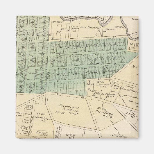 サンロレンツォ・ヘイワーズ マグネット (正面)