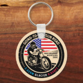 サンロードモンタナバイクに行く キーホルダー (正面)