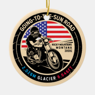 サンロードモンタナバイクに行く セラミックオーナメント