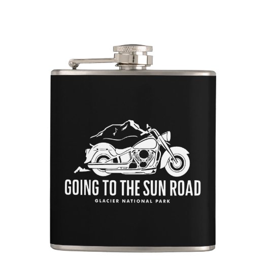 サンロードモンタナバイクに行く フラスク (正面)