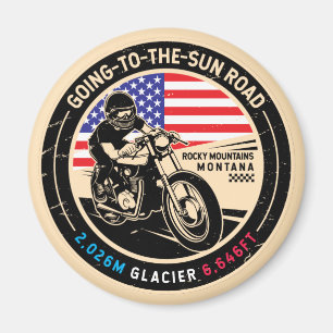 サンロードモンタナバイクに行く マグネット