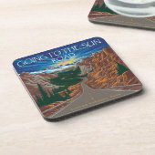 サンロードモンタナビスタに行く コースター (左側)