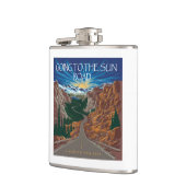 サンロードモンタナビスタに行く フラスク (左)