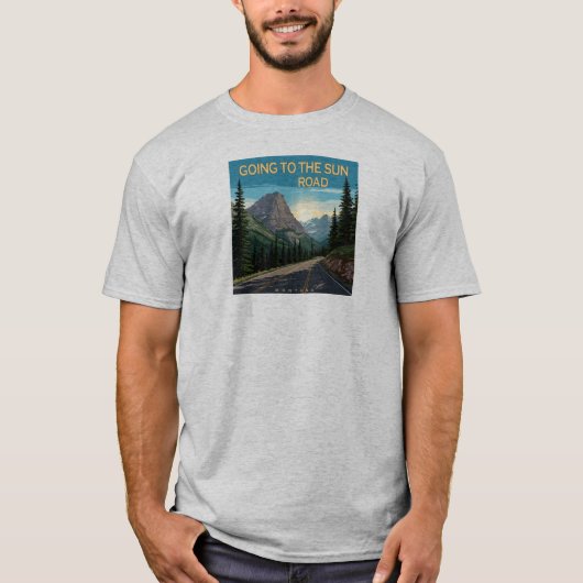 サンロードモンタナランドスケープへ Tシャツ (正面)