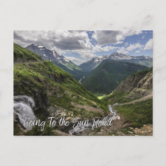 サンロード氷河の国立公園へ ポストカード