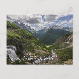 サンロード氷河の国立公園へ ポストカード