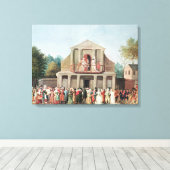 サンローランでの演劇公演 キャンバスプリント (インサイチュ (ウッドフロア))