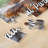 サンワプタ滝ジャスパー国立公園 ジグソーパズル (側面)