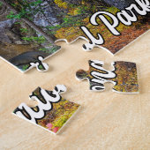 サンワプタ滝ジャスパー国立公園 ジグソーパズル (側面)