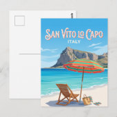 サンヴィート・ロ・カーポ イタリア ポストカード (正面/裏面)