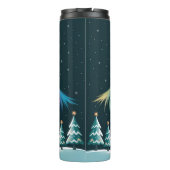 サン信じタとパインの木を持つ タンブラー (裏面)