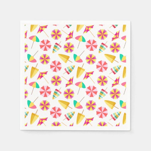 サン傘 スタンダードカクテルナプキン (正面)