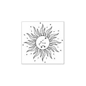 サン占星術アクエリアスサイン ラバースタンプ (インプリント)