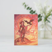 サン小妖精や小人 ポストカード (スタンド正面)