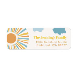 サン差出人住所ラベル ラベル