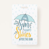 サン引用文雨引用文前向き成果引用文 バッジ (裏面)