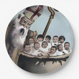 サン怒タクリスマス ペーパープレート