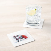 サン怒タ紙コースター スクエアペーパーコースター (インサイチュ)