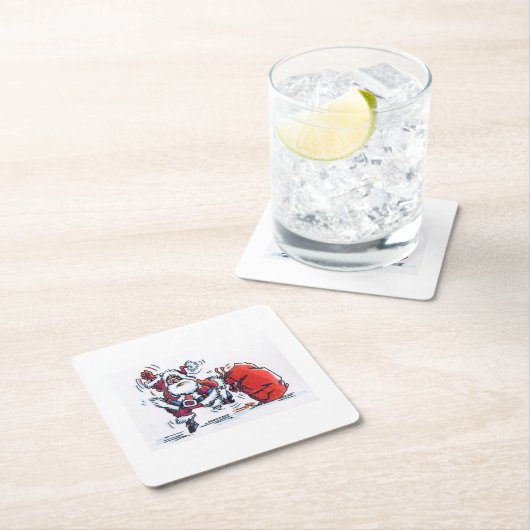 サン怒タ紙コースター スクエアペーパーコースター (インサイチュ)