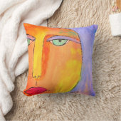 サン抽象芸術アート クッション (ブランケット)