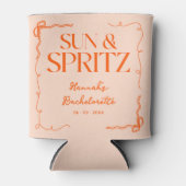 サン描アンドスピリッツバチェロレッテ週末パーティー 缶クーラー (正面)